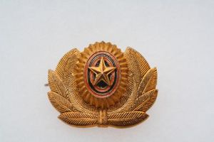 Russian Army Officers Hat Badge
