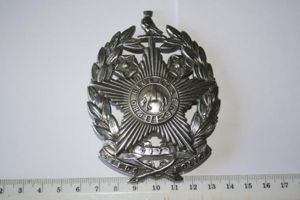 Leeds City Police Helmet Plate