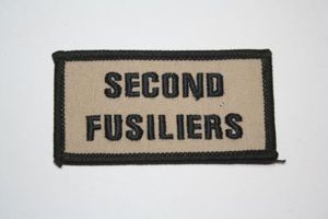 TRF Second Fusilers Batt