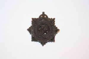 Royal Army Service Corp WW2 Economy Plastic Cap Badge