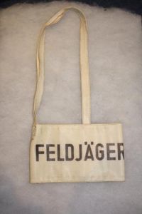 German Military Police Armband Feldjager