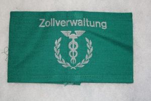 DDR Customs Armband Zollverwaltung