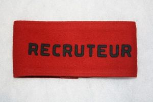 Canadian Recruteur Armband