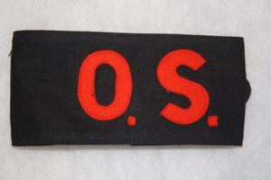 British Orderly Sergeant Armband