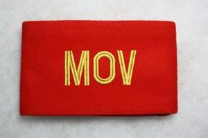 British Movement Control Armband