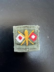 US Army Signal Corps Branch of Service Collar Insignia
