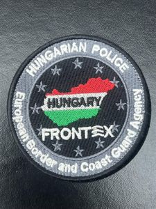 Hungarian Police FRONTEX Patch