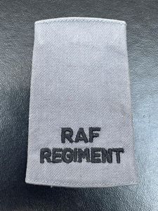 RAF Regiment Rank Slide