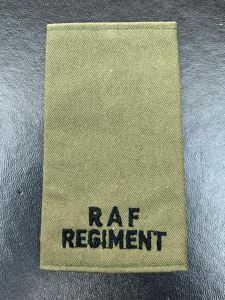 RAF Regiment Rank Slide