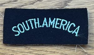 RAF WW2 South America Nationality Title