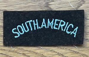 RAF WW2 South America Nationality Title