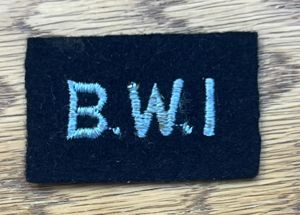 RAF WW2 British West Indies Nationality Title