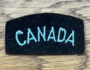 RAF WW2 Canada Nationality Title