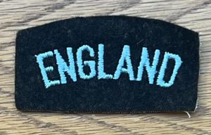 RAF WW2 England Nationality Title