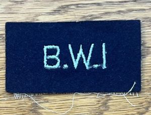 RAF WW2 British West Indies Nationality Title
