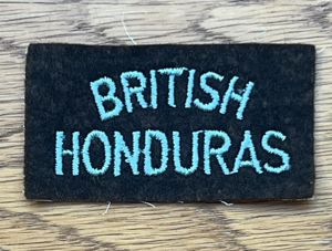 RAF WW2 British Honduras Nationality Title