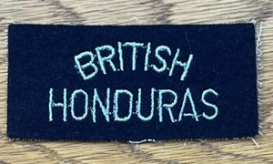 RAF WW2 British Honduras Nationality Title