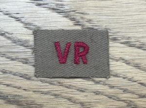 RAF Volunteer Reserve VR Tropical Title