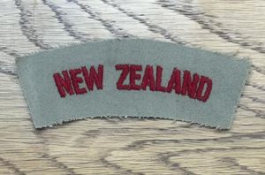 WW2 New Zealand Nationality Title Tropical Issue