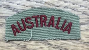 WW2 Australia Nationality Title Tropical Issue