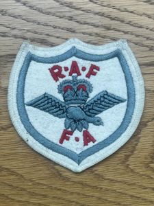 RAF Football Association Felt Patch