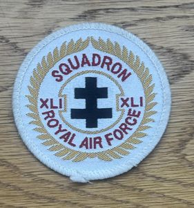 Royal Air Force 41 Squadron Patch