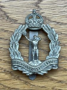 Royal Observer Corps Kings Crown Cap Badge