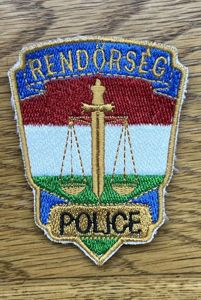 Hungary Rendorseg Police Cloth patch
