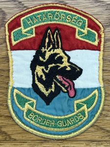 Hungary K9 Border Guard Hatarorseg Patch