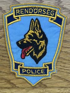 Hungary K9 Rendorseg Police