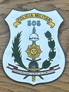 Peru Battalion Policia Militar 505 Large Shield