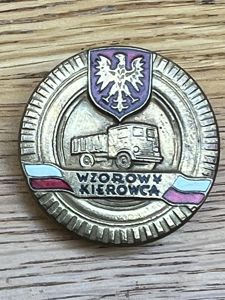 Poland Polish Army Excellent Driver 1950s-1960s Gold