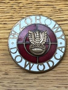 Poland Polish Army Exemplary Commander Badge Gold