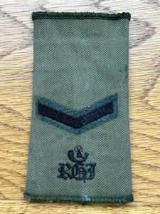 Rifles Regiment Lance Corporal (RGJ)
