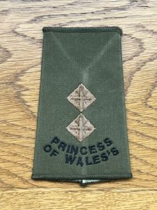 Princess of Wales Lieutenant Rank Slide