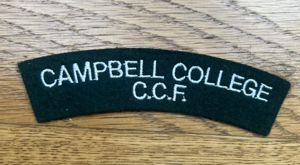 Campbell College CCF Shoulder Title