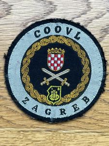 Croatia Croatian Centre For Training & Education of Soldiers Patch
