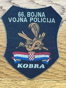 Croatia Vojna Policija Military Police Patch