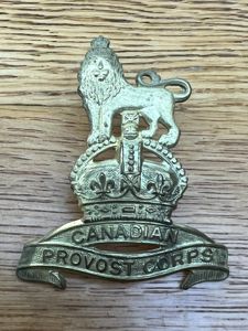 Canada Canadian Provost Corps ORs Cap Badge By Birks