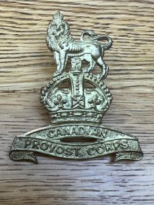 Canada Canadian Provost Corps ORs Cap Badge