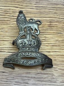 Canada Canadian Provost Corps ORs Cap Badge By Scully