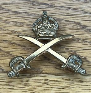 Army Gymnastic Staff/ Army Physical Training Staff Cap Badge