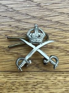 Army Physical Training Corps Kings Crown Collar Badge