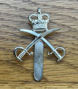 Royal Army Physical Training Corps Queens Crown Cap Badge Original