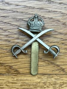 Army Physical Training Corps Kings Crown Cap Badge Original