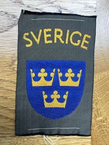 Sweden Army Sleeve Patch Sverige