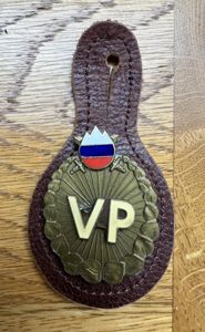 Slovenia Military Police Battalion Pocket Badge Vojaske Policije