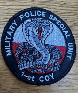 Poland Military Police Special Unit 1st Company