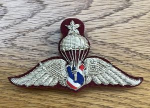 Thailand Border Patrol Police Senior Parachutist Wing BT11328