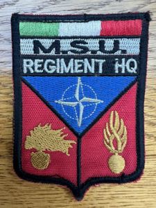 Italy MSU Multi Service Unit Regiment HQ NATO